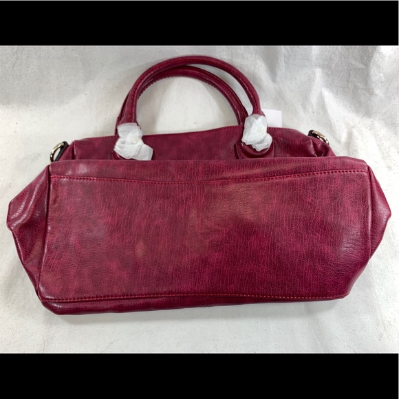 Ruby Blue Couture Amanda Burgundy Bag - Picture 3 of 4